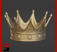 3D Printed King-Sized Royalty