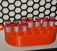 Acrylic paint holder for Honeycomb storage wall by Godof3dprinting_J, Download free STL model