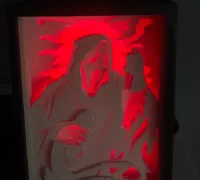 3D file Halloween Lightbox / Lamp・3D printer design to download・Cults