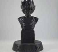 STL file Ultrainstinct Goku Bust 👤・3D print model to download・Cults