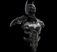 The Bat Cosplay Mask Inspired by The Batman – 3D Digital Download