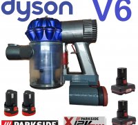 Adattatore batteria Parkside Dyson v8 | 3D model