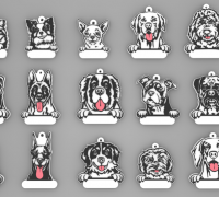 STL file Keychain holder, Display- keychain holder stand- Dog paw designs  🗝️・3D printable model to download・Cults