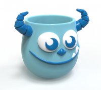 STL file Monster Inc Sully・3D print object to download・Cults