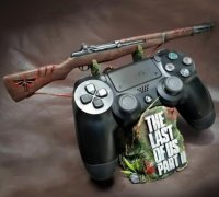 STL file PS4 PS5 Theme The Last of Us 2 Support Control 🎛️・3D print design  to download・Cults