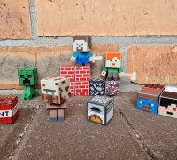 Free STL file 7-Piece Block Puzzle - Minecraft Style 🧩・3D print design to  download・Cults