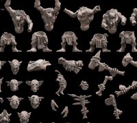 3D file Stone Trolls 🧌・3D printing model to download・Cults