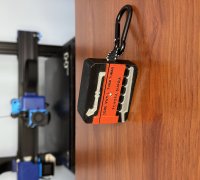 Supreme LV-style Airpod Case 3D model 3D printable