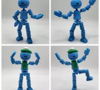 Mr. Meeseeks by Prusa Guy, Download free STL model