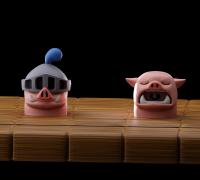 Heheheha Clash Royale King Emote - 3D model by Chrismaster on Thangs