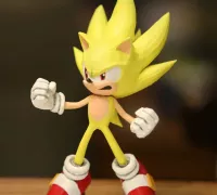 STL file Sonic The Hedgehog Rings and Chaos Emeralds 🦔・3D