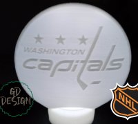 Free STL file Washington Capitals Eagle Logo・3D printable object