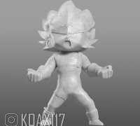 3D file Majin Boo Sculpture - Sekai 3D Models - Tested and Ready for 3D  printing・Template to download and 3D print・Cults