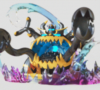Pokemon Ultra Beast Guzzlord 3D model 3D printable