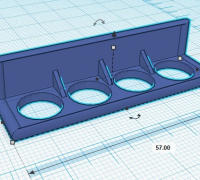 Wall-Mounted Marker Caddy by 3D Printing Builds, Download free STL model