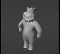 STL file PURPLE FROM RAINBOW FRIENDS ROBLOX GAME 🌈・3D printable model to  download・Cults