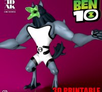 3D file Ben 10000 Classic - Bandai Figure Pack of 10 3d Models