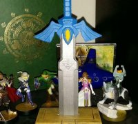 Master Sword Legend of Zelda: Wind Waker (Instant Download) 