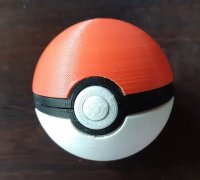 OBJ file Pokeball・3D printable model to download・Cults