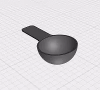 Waschpulver-Dosierhilfe (washing powder measuring cup) by c3poSAW, Download free STL model