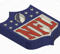 NFL Magnet logos by DT3DPRINTS, Download free STL model