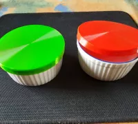 couvercle pot yaourt verre avec rebord por Mr_K, Descargar modelo STL  gratuito
