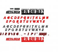 metal gear solid logo