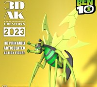 3D file Ben 10 Omniverse - NRG 3d Printable 🦸・3D printable model