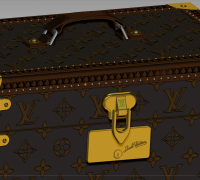Free 3D file Louis Vuitton bag・3D print object to download・Cults