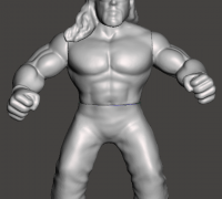 OBJ file wwf wwe aew ecw wcw retro・3D printer design to download・Cults