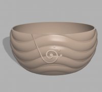 STL file Yarn bowl cat 🧶・3D print design to download・Cults