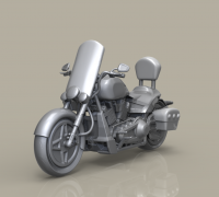 Fichier STL Cloche de motard Harley Davidson 🏍️・Plan à imprimer