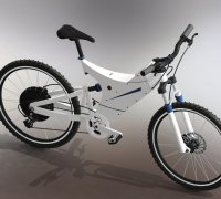 Archivo 3D gratuito Guía cable cambio pedalier bici v2 🔌・Design