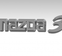 STL-Datei Mazda Schlüsselanhänger 🚗・Design für den 3D-Druck zum  Herunterladen・Cults