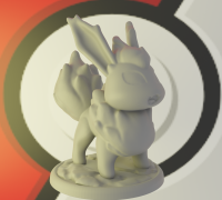 STL file Pokemon all fire starters diorama 🐉・3D printing model to  download・Cults