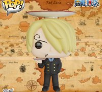 3D file Luffy One Piece Funko Pop Toyart ⚙️・Model to download