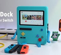 Nintendo Switch Stand/Halterung by Lion, Download free STL model