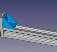 modèle 3D de Profilé d'extrusion en aluminium 20x20 - TurboSquid 1304527