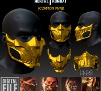 OBJ file Mortal Kombat 1 Shang Tsung Statue 🥷・3D printable model