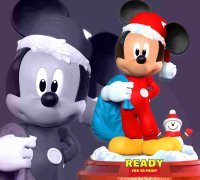 STL file Mickey & Minnie 🐉・3D print model to download・Cults