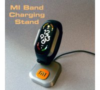 STL file XIAOMI Smart Band 8 printed stand for charger ⌚・3D print design to  download・Cults