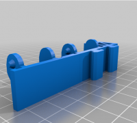 Kobra Go Cable Chain Plates (Prototyp) by Xilef, Download free STL model