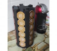 Porta Capsulas Nespresso Cilindrico - Nitoryu3d
