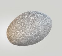 Pet Rock - 3D Model for VRay
