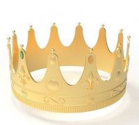 Evil Queen Crown by Ly, Download free STL model