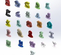 Textureless Alphabet Lore Assets :P - 3D model by nilsonrondonms2022  (@nilsonrondonms2022) [cfde6df]