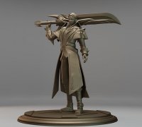 3D file Hellsing Ultimate - Alucard - 28mm ⚔・3D printing model to  download・Cults
