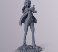 Kurisu Makise - STEINS-GATE Anime Figurine for 3D Printing