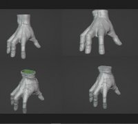 STL file Thing, the hand from Addams Family ✋・3D printable model to  download・Cults