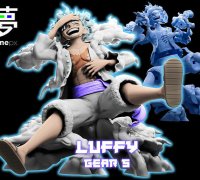 Free STL file Lithography Luffy Gear 5 manga Page ⚙️・3D printable model to  download・Cults